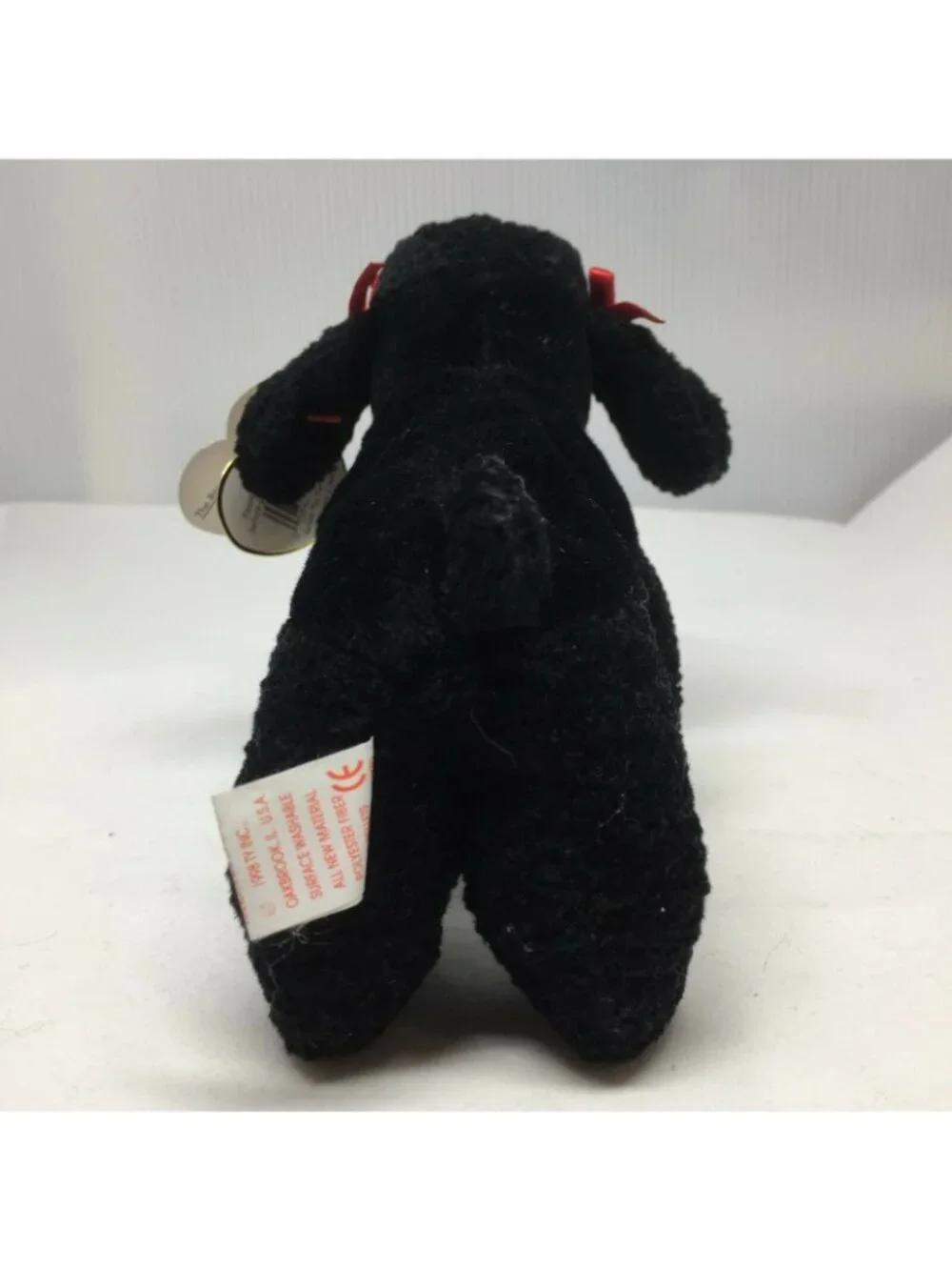 Ty Beanie Baby GiGi Dog Poodle Plush Stuffed Animal Retired W Tag April 7 1997